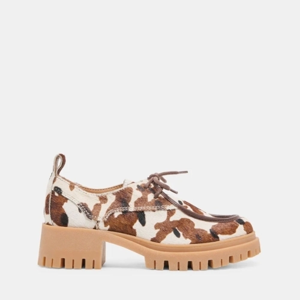 Dolce Vita Milza Loafers Cocoa Calf Hair